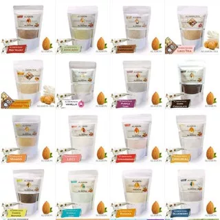 Susu Almond Bubuk / susu alamon/ASI Booster, Skincare, Brain Nutrition/Recommended/susu/susu almond