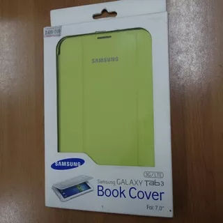 ??TERBARU Book Cover Sarung Casing Samsung Tab 3 SM-T211 SM-T215 GT-P3200 RESMI - Hijau