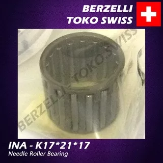 INA K17x21x17 Needle Roller Bearing