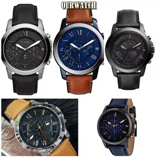 JAM TANGAN PRIA FOSSIL FS 4812, FS 5151, FS 4918, FS 5132, FS 5601, FS 5268  GRANT SERIES ORIGINAL