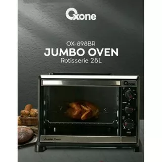 Oxone Ox-898BR oven 4in1 Jumbo Oven Oxone 28liter packing buble+kardus ox898BR