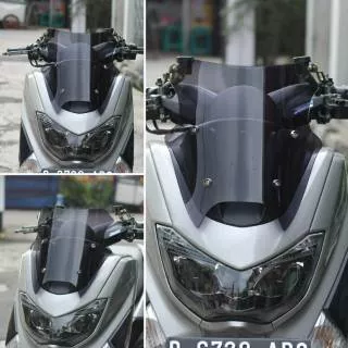 WINDSHIELD NMAX MINIMALIS OCITO VISOR NMAX 155 MIKA NMAX  VISOR NMAX NOT MHR SECTBILL VND VICTOR MRA