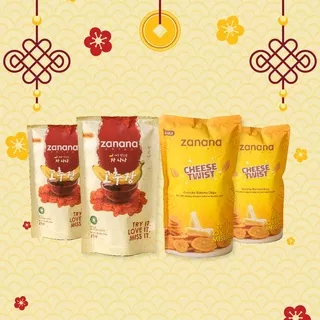 Zanana Paket Go Cheese Jang | Varian Cheese Twist & Gochujang