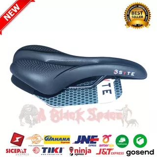 Jok Sadel Saddle Sepeda Empuk SYTE ST-G169 Non Gel Bolong Tengah Sepeda Lipat Folding MTB Fixie BMX