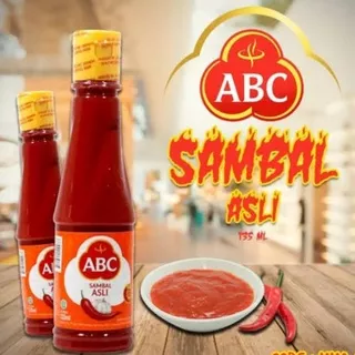 ABC SAUS SAMBAL ASLI 275Ml/135ML SAOS MEJA-SAUS ABC 275/135ML-SAUS SAMBAL ABC 275/135ML