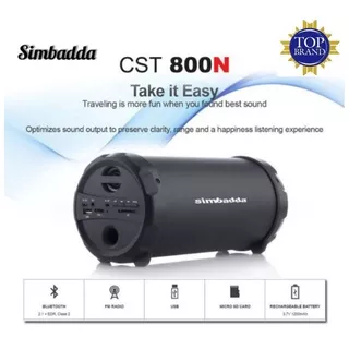 SPEAKER SIMBADDA PORTABLE CST 800N MUSIC PLAYER