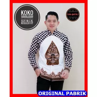 KOKO GUNUNG SOGAN BAJU KEMEJA BATIK PRIA SOLO LENGAN PANJANG FULL FURING PREMIUM SM KARTIKO UNGU GUMELAR NAVY BIANTARA KAPAL KANDAS DIERJA ARIESWARA PARANG LASEM LAKESWARA CITRA MAS NATANEGARA SIDOLUHUR WIRAYUDHA PENDEK  DONGKER  KAMANDANU BLUE PEKSI