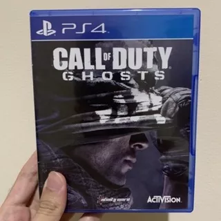 Call of Duty Ghosts Ps4 kaset game Original Sony Playstation 4 Playstation 5 ps 4 ps 5 COD Ghost perang Cold War ps5 black ops games perang callofduty region 3 asia reg 3 reg3 R3 req 3 req3 bd ps4 bluray disc cd ori bekas seken second 2nd cal off duti bf