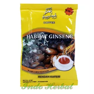 Kopi Herbal - Habbat Ginseng Coffee 5 in 1 - Minuman Kesehatan