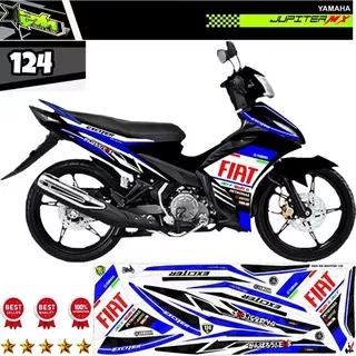 Decal Sticker Striping Variasi Jupiter Mx 135 New 2011-2016 - Jupiter Mx 135 New 5Speed - Jupiter Mx 2011 Keatas - NJMX | FIAT Moto Gp | Yamaha Spark 135/Yamaha Exciter R 135/Yamaha LC 135/Yamaha Sniper 135/Yamaha CryptonX 135 ¹²?