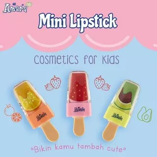 PURBASARI AMARA Mini Lipstick / Lipstik Anak / Kosmetik Anak