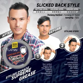 Gatsby Styling Pomade Supreme Grease 80gr