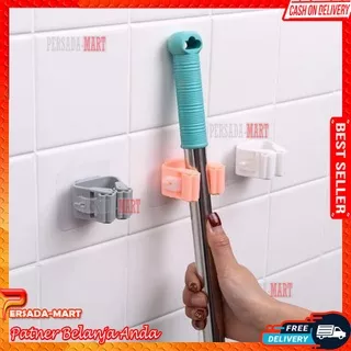 GANTUNGAN PEL SAPU MAGIC HOOK PERALATAN RUMAH TANGGA MOP HANGER BROOM MAGIC HOOK HOME APPLIANCES