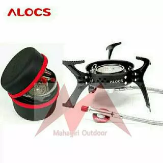 Kompor Alocs CS-G04Pro ultralight stove mini portable camping gas lipat outdoor