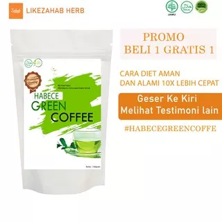 Green Coffee Pelangsing Herbal Alami - Habece