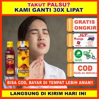 KURMAQU ASLI Obat Tenggorokan Sakit Saat Menelan Ludah/ Sakit Tenggorokan - SARI KURMA ORIGINAL