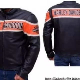 Jaket kulit Harley Davidson