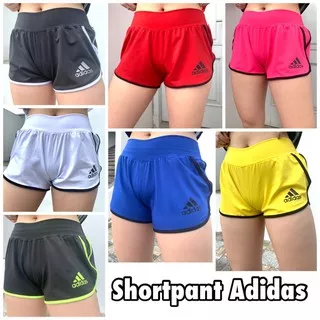 Celana senam aerobik zumba yoga gym fitness model Shortpant Ads warna