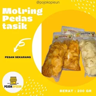 Molring | Molring Crispy Pedas 200gr | Molring Mekarsari | Pojok Opieun