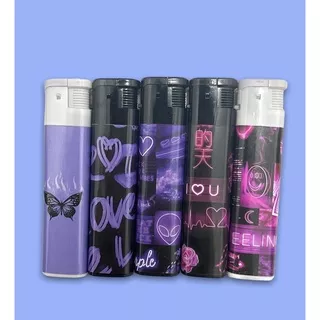 pink lighters / korek api aesthetics girly