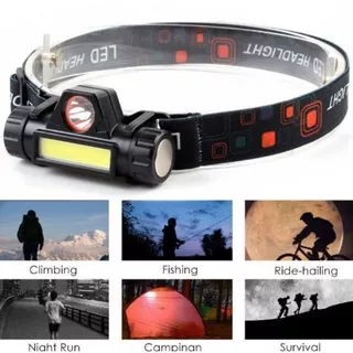 Headlamp LED Mancing Camping Proyek