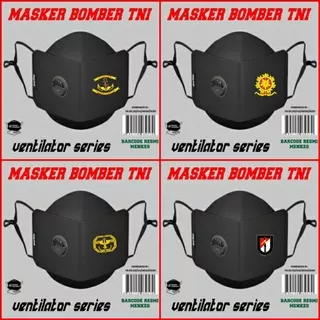 Masker Premium Bomber TNI AD AU Al Kopaska kopassus Denjaka PASKHAS Raider marinir Dll