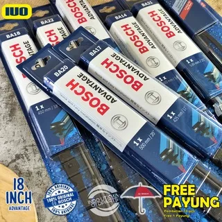 Wiper Blade BOSCH Advantage 18 inch (1pc) Satuan