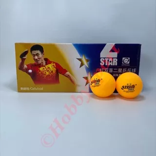 Bola Pingpong DHS isi 10 2-Star CTTA Tenis Meja Ball Table Tennis