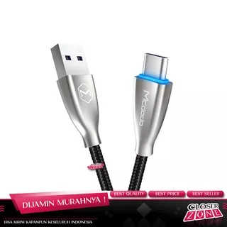 Mcdodo Kabel Charger USB Type C 1.5 Meter 5A QC4.0 - CA-542 - Black