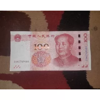AUNC/UNC 100 yuan china cina bukan dollar dolar amerika usd euro poundsterling won dinar riyal dirham sgd