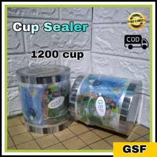 LID CUP SEALER BUAH DAN SAYUR / TUTUP GELAS PLASTIK / PLASTIK LID CUP SEALER