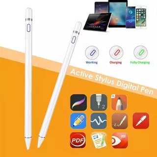 Stylus Pen Universal Android dan ios Pen Stylus Bisa Buat Hp/ Tab/ ipad/ Laptop Model Touch Screen