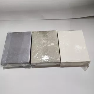 ( 500 LBR ) Kertas Puyer Obat 7,5 cm x 10 cm / Perkamen Abu-abu / Buram / Putih