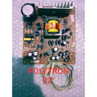 PSU/ POWER SUPLAY/ MESIN TV LCD POLYTRON 32