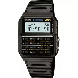 jam tangan casio calculator ca53w-1z termurah simple vintage kasual