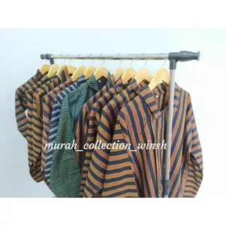 Baju lurik | Surjan lurik | baju lurik jawa | baju lurik pria