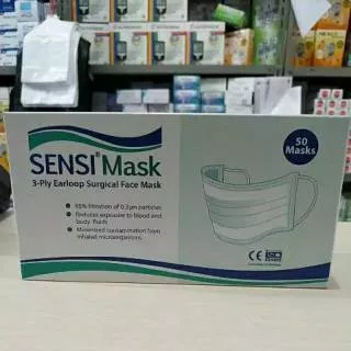 Sensi masker karet isi 50 pcs / sensi karet / masker sensi / masker / sensi / masker murah