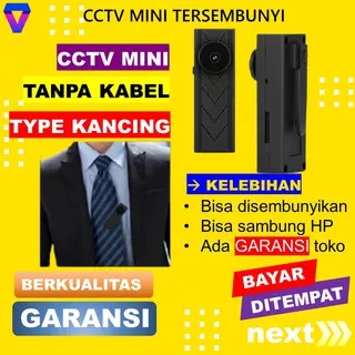 KAMERA TERSEMBUNYI MINI CAMERA KECIL PENGINTAI CCTV WIFI OUTDOOR TANPA KABEL HIDDEN SPY CAMERA JS06