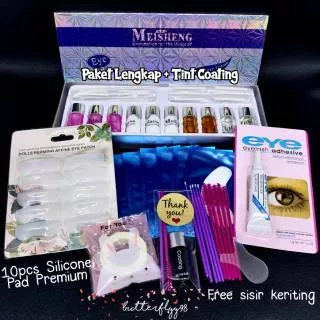 Paket Keriting Bulu Mata/ Obat Keriting Bulu Mata / Lash Lift Kit MEISHENG ORIGINAL