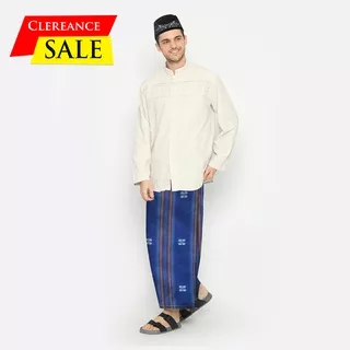 Sarung ATLAS Idaman 570 Songket Biru 03