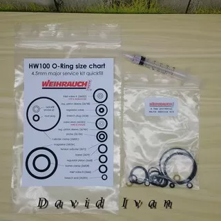 promo  WEIHRAUCH HW100 Major Service Kit / Seal Set HW100 oring seal