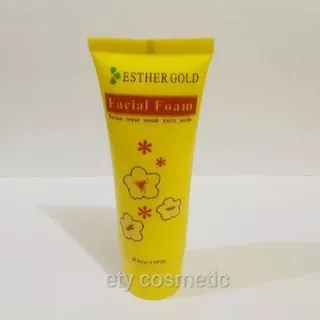 SABUN ESTHER / pembersih wajah / sabun muka / Esther Gold Facial Foam / sabun Pembersih wajah / ESTHER TUBE