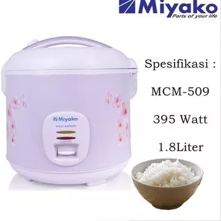 Rice Cooker Miyako 1.8 Liter Magic Com - MCM-509