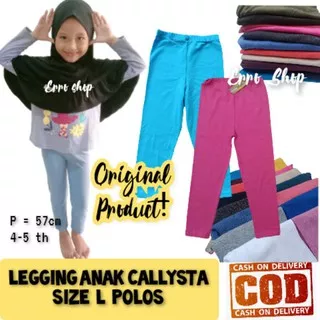 Legging ANAK CALLYSTA SIZE L PILIH WARNA ECER celana leging polos CALYSTA shakira ORIGINAL balita 3-5 tahun adem halus BISA PILIH WARNA