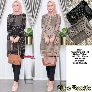 NEW !! CLEO TUNIK RAJUT IMPORT HQ BY MARSELA FASHION