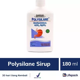 Polysilane Sirup - 180 ml - Obat lambung - LIFEPACK