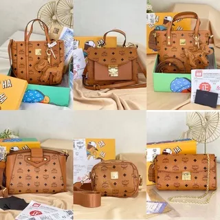 TAS MCM FULL SET FREE BOX + FAKE BILL BESTSELLER |TAS IMPORT WANITA