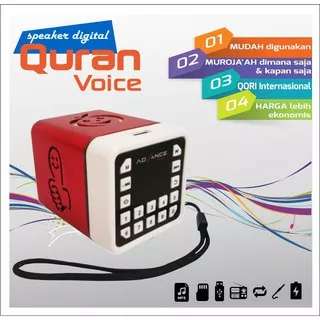 Speaker Al Qur`an [Kids] Anak-anak / Speaker Advance R1 / Quran Voice V7.1(Free Packing Bubble Wrap)