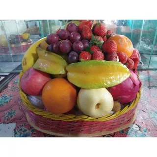 parcel buah bandung|parcel buah ramadhan|Paketan parcel buah paket B|nuri fruits|buah segar bandung|parcel buah bandung