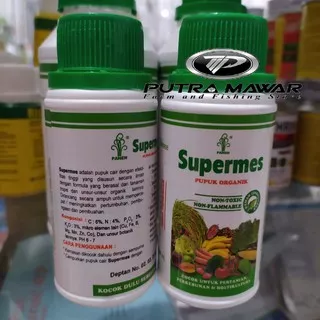 Pupuk Cair Organik SUPERMES 100ml-POC-pupuk lengkap organik